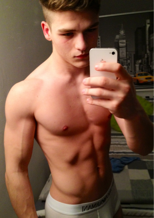 Gay Boy Naked Selfie Real
