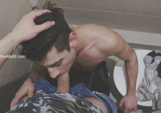 Gay Boyfriend Sucks A Cock While Getting His Ass Fingered Video