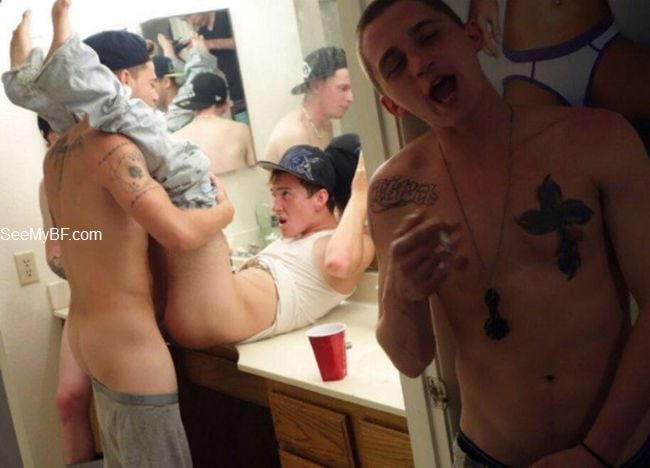 Drunk Party Grows Gay Into Smashing Orgy With Many Hot Collage Guys