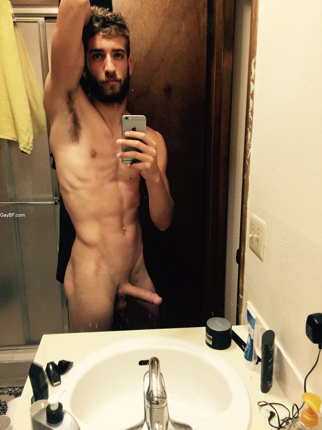 Naked male selfies