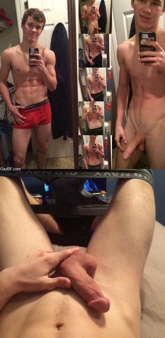 Nude Men Selfies is a free gay porn site with pictures of nude men who take nude selfies while showing off their cocks. sexy-straight-penis. This hot man is posing in front of a mirror and showing off his erect penis while pulling up his shirt by Watch Dudes