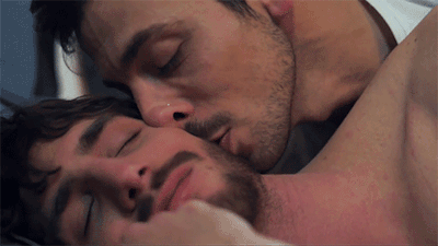 gay men kissing sex video