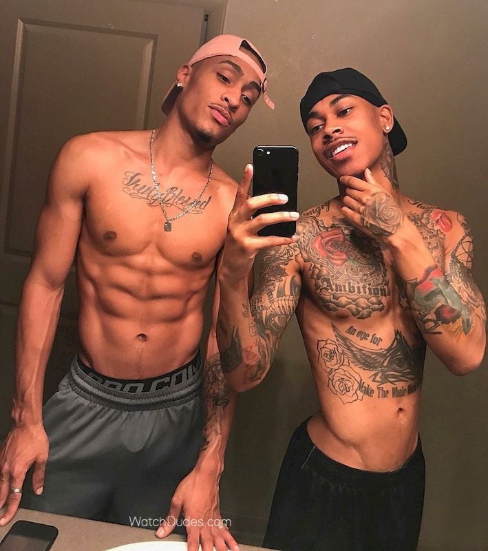 Black Straight Guys Naked Together
